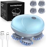 Olipiter Upgraded Handheld Scalp Massager, Electric Scalp Massager | Scalp and Back Scratcher for Relieving Tight Stiffness Muscles, Promote Bonding, Blue
