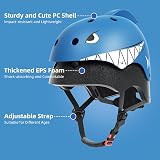 XJD Kids Helmet Shark XS CE Certified Adjustable Helmet for Bikes Skateboard view 4