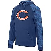 Zubaz NFL Men's Elevated Logo Viper Hoodie