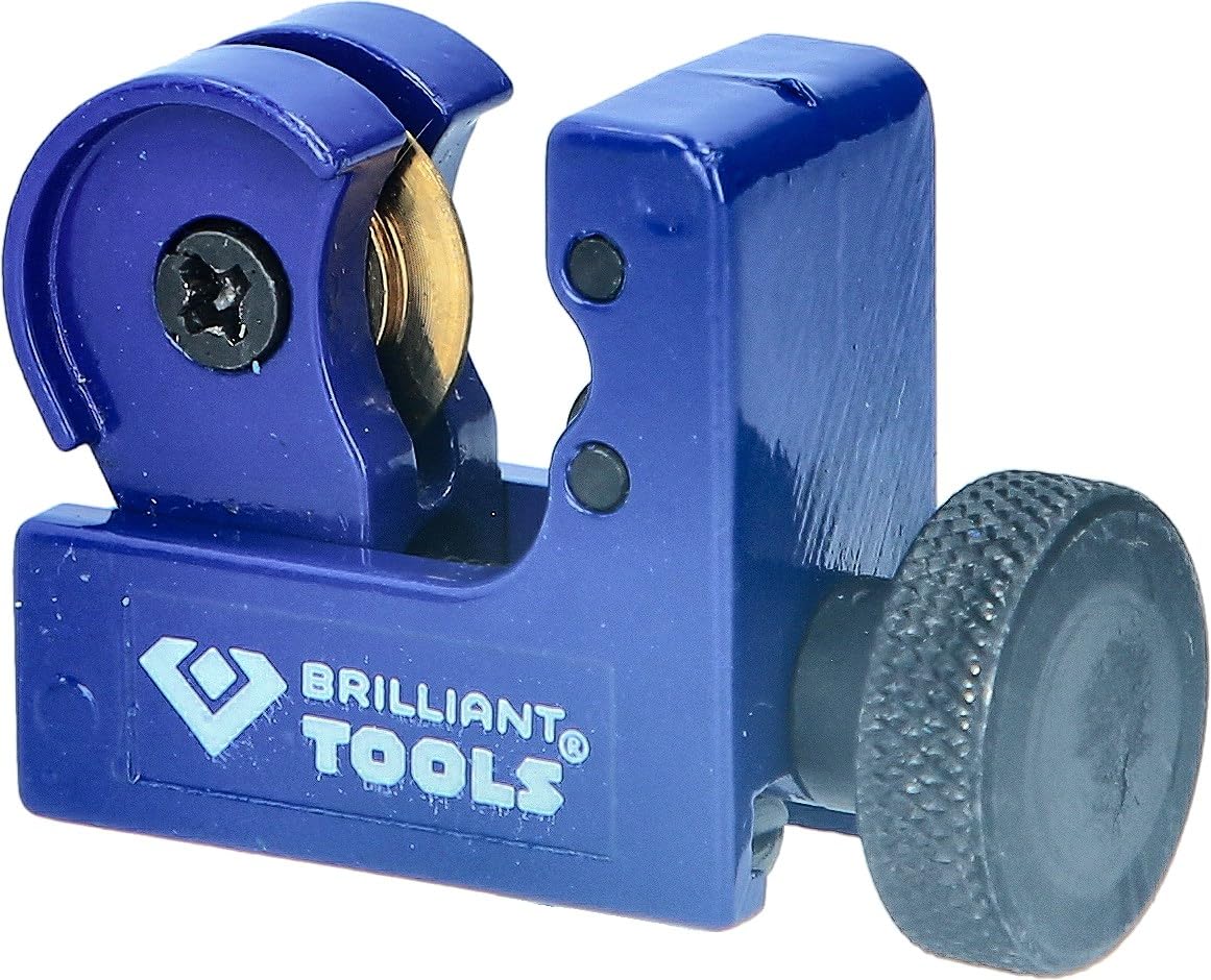 BRILLIANT TOOLS BT706004 Mini Pipe Cutter [Powered by KS Tools]