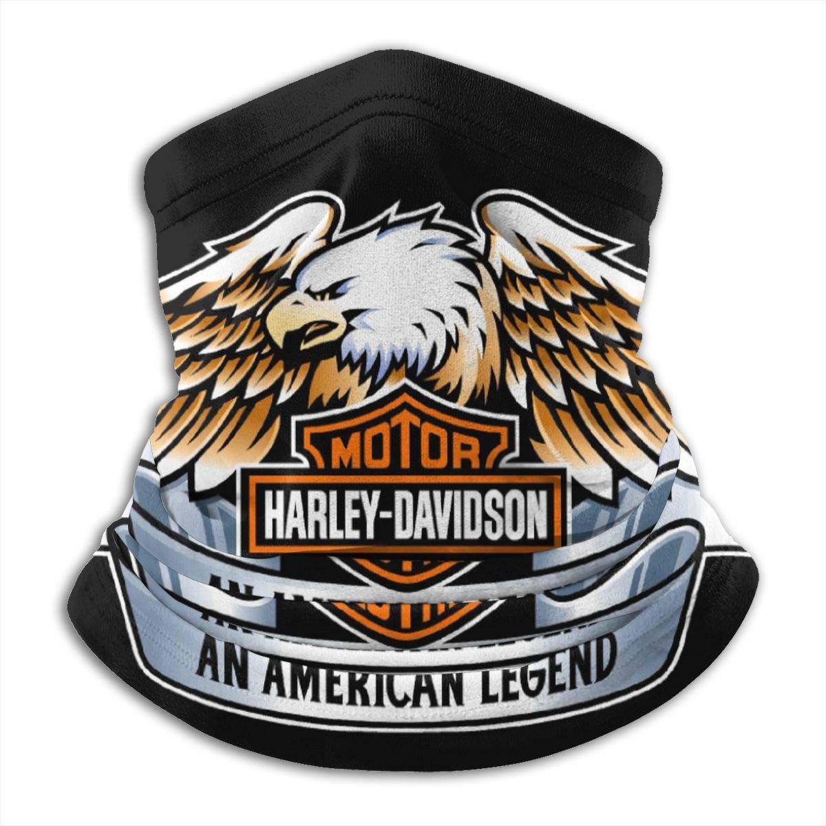 BGNHG Neck Warmer Gaiter, Harley David-Son Soft Microfiber Headwear Face Scarf for Winter Cold Weather & Keep Warm for Mens Womens