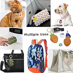 Tomcrazy 3in1 Cute Protective Case for Apple Airtag