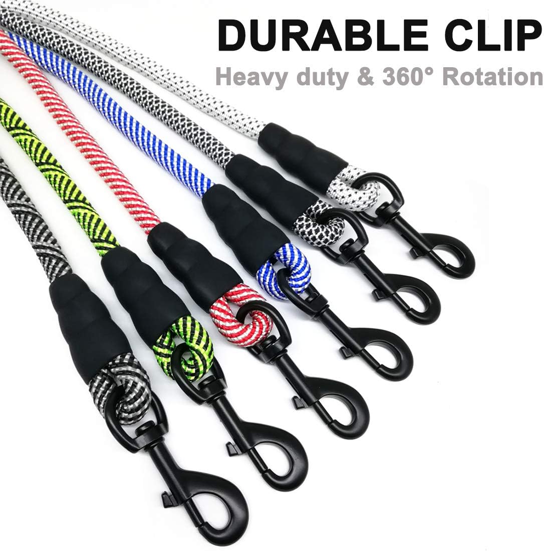 MayPaw Heavy Duty Rope Dog Lead, 3/4/5/6/7/8/10/12/15 FT Nylon Pet Leash - Image 3