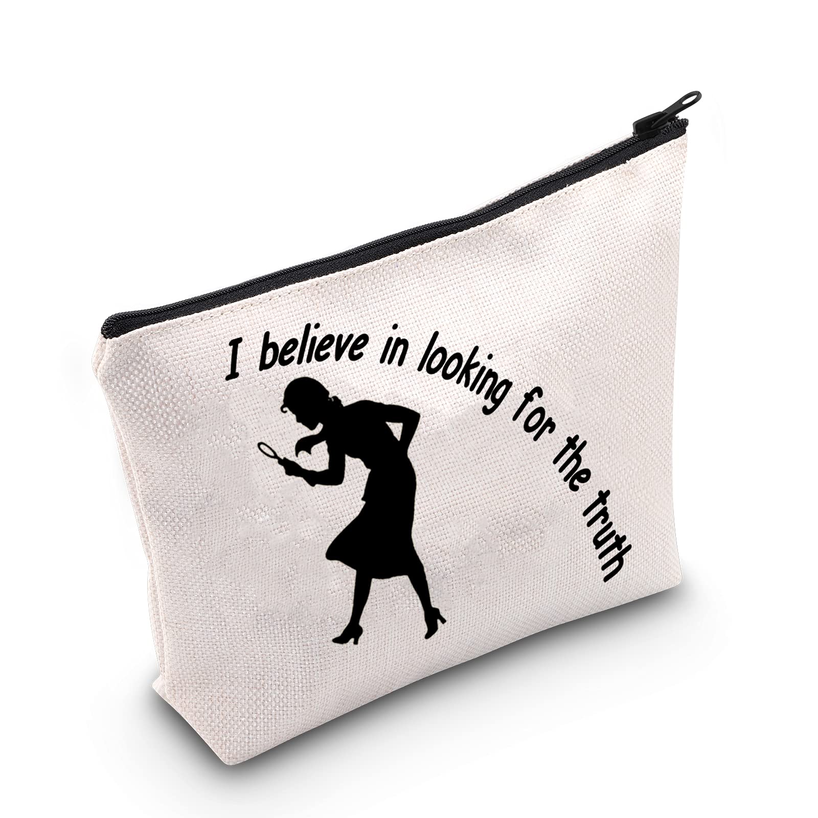 LEVLO Nancy Movie Cosmetic Bag Nancy Fans Gift I Believe In Looking For The Truth Nancy Makeup Zipper Pouch Bag For Women Girls, Looking For The Truth