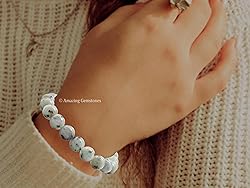 Kiwi Jasper Bracelet for Women Men's Gifts