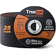 Truswe Cut Off Wheels 3 inch 25 Pack - 3” x 1/16” x 3/8” Cut Off Wheel for Metal Stainless Steel Cutting Disc for Angle Grinder Cut-Off Wheel