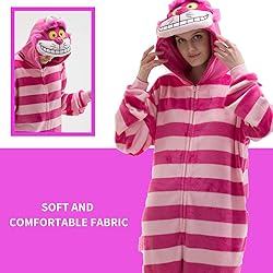 COSUSKET Fitted Unisex Adult Cheshire Cat Onesie