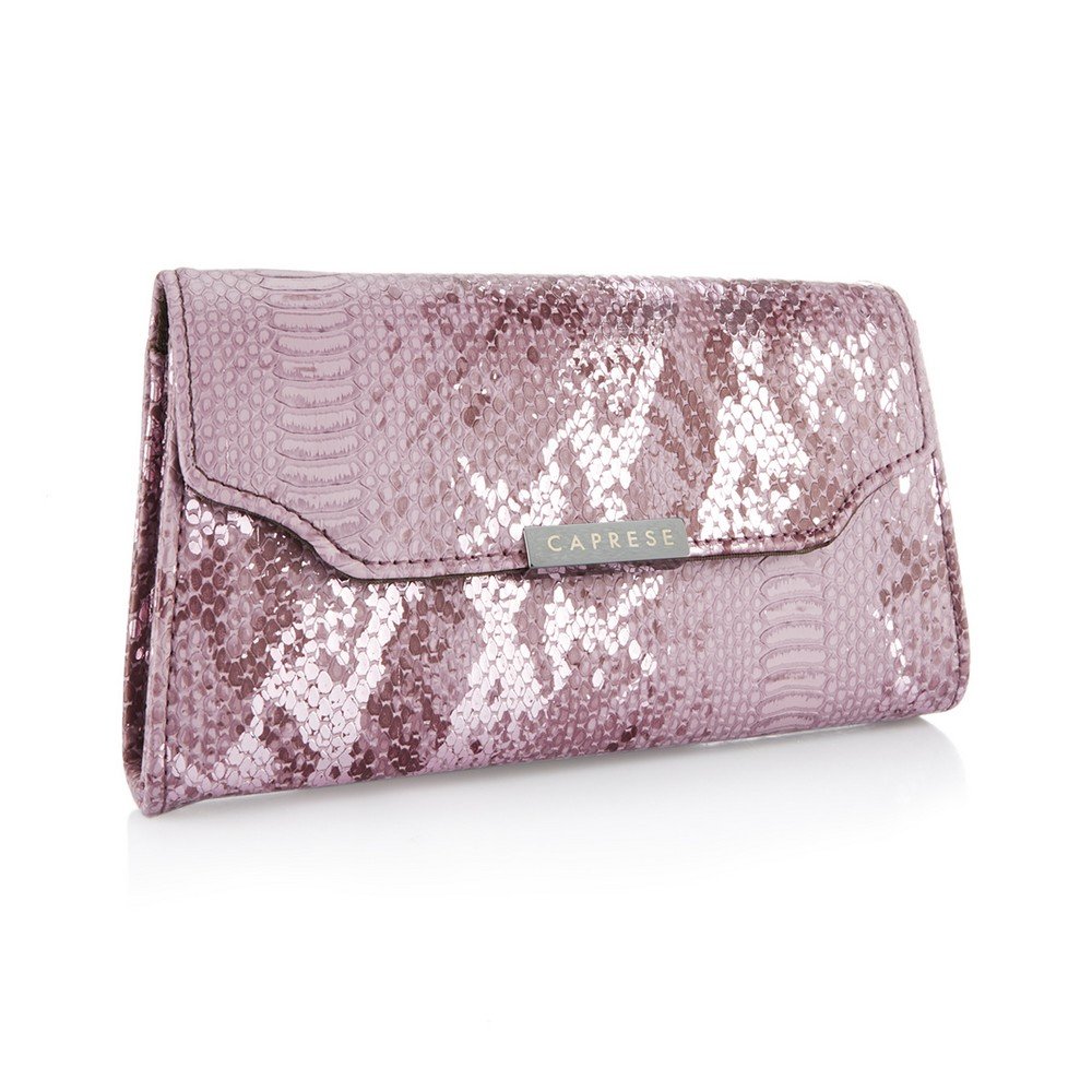 caprese women's sling bag (metallic pink)