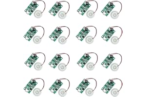 Wuden 16Pcs 20MM Ultrasonic Mist Maker Fogger Atomizer Transducer Atomizer Film Plate Accessories Humidifier Rubber Gasket