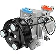 ECCPP AC Compressor 2004-2009 Fit for Mazda 3 2.0L 2006-2010 for Mazda 5 2.3L Fast Cooling A/C Compressor with Clutch