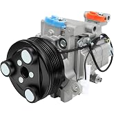 ECCPP AC Compressor 2004-2009 for Mazda 3 2.0L 2006-2010 for Mazda 5 2.3L | Fast Cooling A/C Compressor with Clutch
