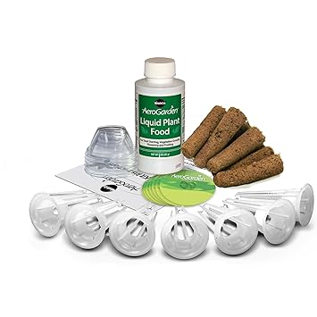 AeroGarden Grow Anything Seed Pod Kit (1-Season) MiracleGro AeroGarden 7Pod Indoor Garden with Gourmet Herb Seed Kit Bl