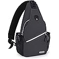 MOSISO Mini Sling Backpack,Small Hiking Daypack Travel Outdoor Casual Sports Bag
