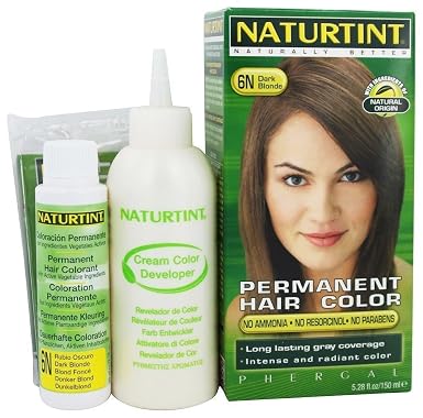 Naturtint Hair Color 6n,Dark blonde kit (661176010042)