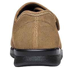 Propét Men's Cush N Foot Shoe, Sand Corduroy, 15