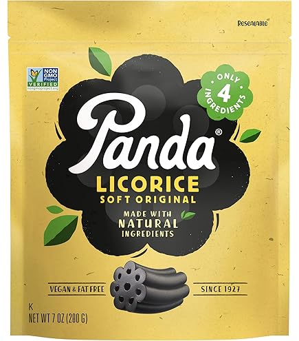 Amazon.com : Panda Licorice, All Natural Raspberry Licorice, 7 oz