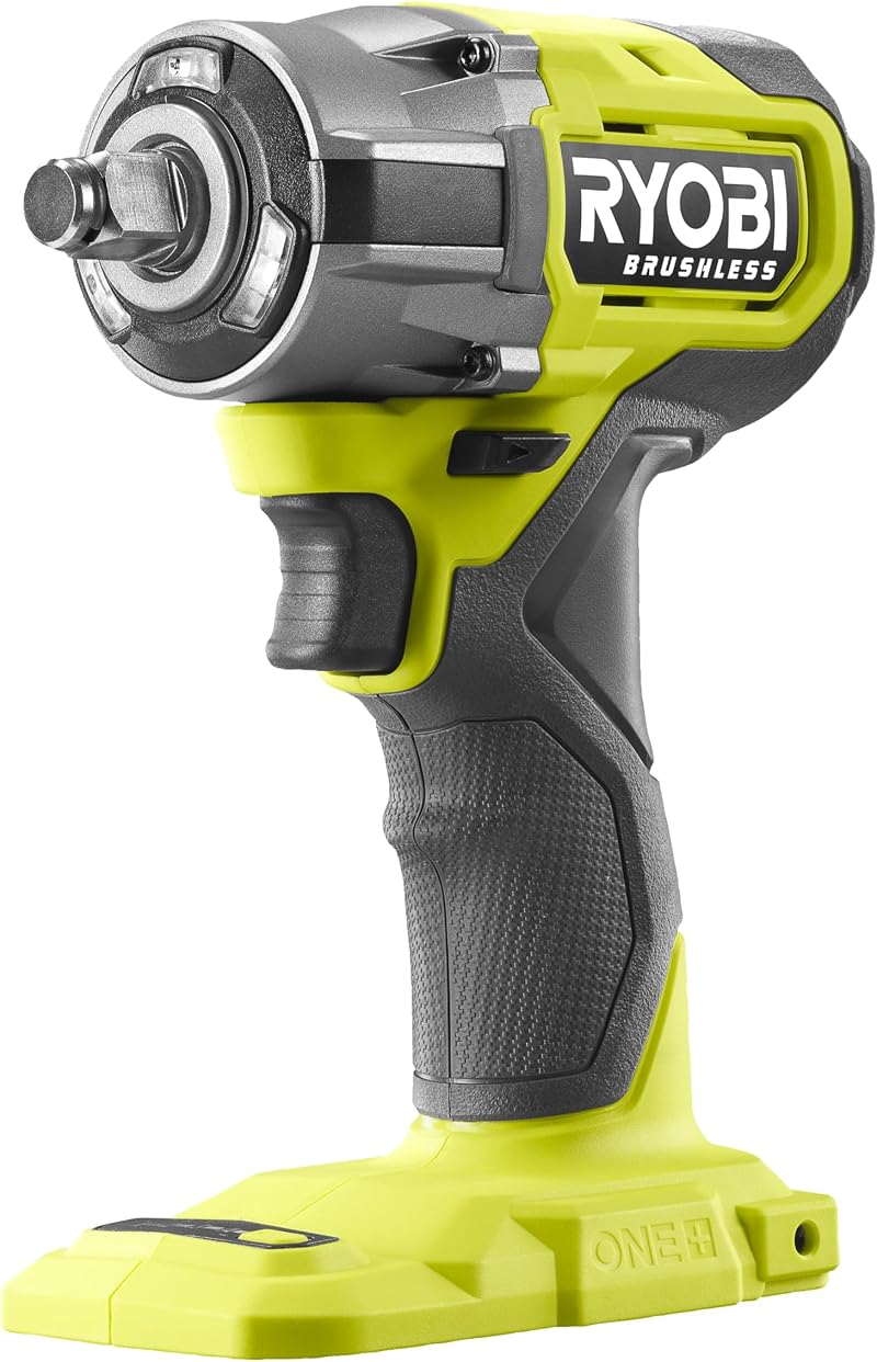 Ryobi RYOBI RIW18CBL-0 18V One+ Brushless Compact Impact Wrench 450Nm