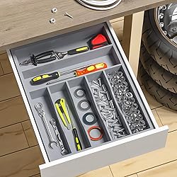 WUSHIZHUHUN Utensil Organizer Silverware Drawer