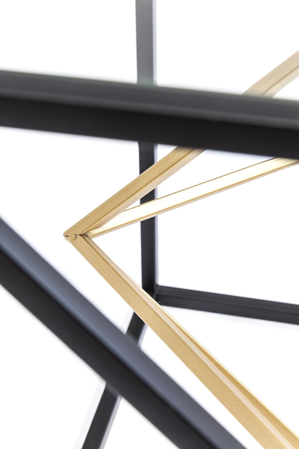 Kare Design Side Table Prisma, Black/Gold, Steel, Elegant, Coffee Table, Room Decor, Home Decor for Living Room Bedroom - Image 5