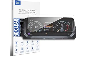 INNOSURE Tempered Glass Screen Protector Compatible with Harley-Davidson FLTRXSTSE Road Glide, CVO Road Glide ST/RR 2024 2025