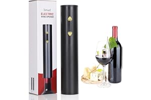 Limud Electric Wine Opener, Automatic Corkscrew with Foil Cutter, Wine Bottle Opener, Corkscrew Wine Opener, Electric Cork Sc