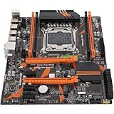 X99 LGA2011-3 DDR4 Computer Motherboard Mainboard, Intel LGA2011 V3 Gaming Motherboard with NVME M.2, Four Channels DDR4 ECC/