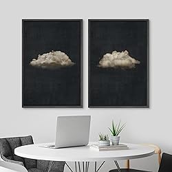 MUDECOR Framed Canvas Print Wall Art Minimalist
