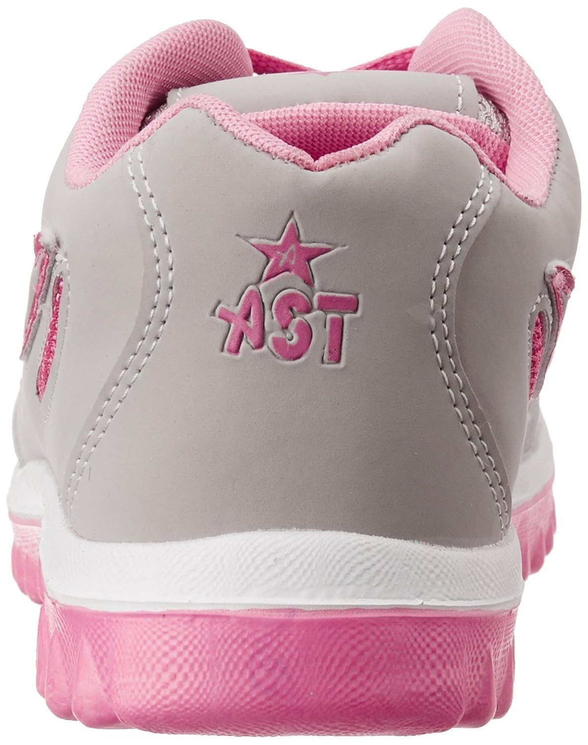 shoes t20 women's grey & pink running shoe