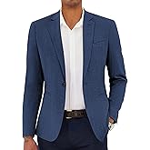 COOFANDY Men's Casual Blazer Slim Fit Lightweight Sport Coat One Button Suit Jacket