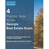 4 Practice Tests for the Georgia Real Estate Exam: 608 Practice Questions with Detailed Explanations