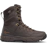Danner Vital 8 Waterproof Hunting Boots for Men | Abrasion-Resistant Leather &amp; Textile Upper, Shock-Absorbing Footbed &amp; Non Slip Traction Outsole