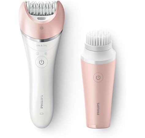 Philips Depiladora Wet & Dry BRP535/00, 5.4 W, Plástico, 2 ...