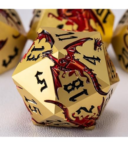 Set Dadi Poliedrici Crit 7 Per D&D – Total Party Kill Games – Nuovi