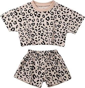 girls leopard clothes