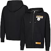 Ultra Game Mens NFL Official Supremely Soft Full Zip Hoodie Jacket