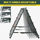 Amazing Tour Adjustable Football Rebounder Net – Double-Sided Soccer Training view 9