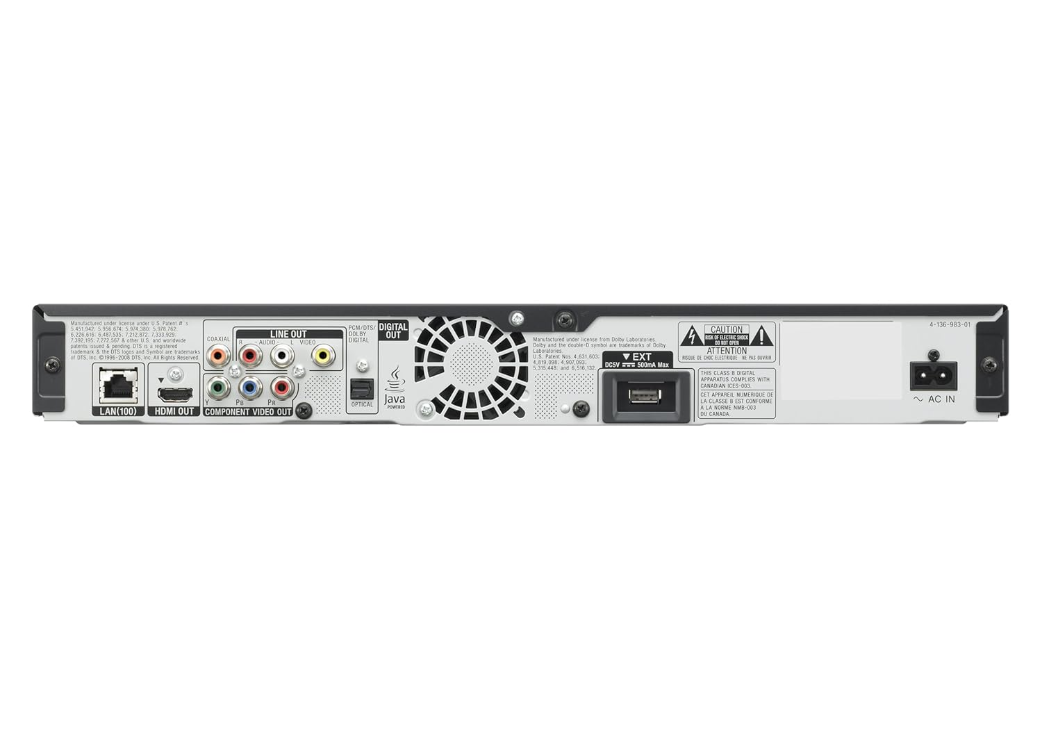 Amazon.com: Sony BDP-S360 1080p Blu-ray Disc Player (2009 Model):  Electronics