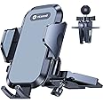 VICSEED 2021 Military-Grade Phone Mount for Car, [Upgrade Anti Shake & Drop] CD Slot & Air Vent Car Phone Holder Mount, Thick
