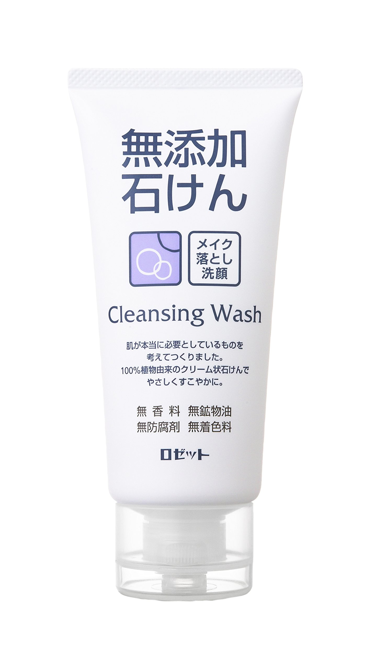 ROSETTE | Cleansing Wash | Additive Free Facial Washing Foam 120g (japan import)