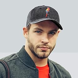 Parrot Bird Animal Embroidered Baseball Cap for