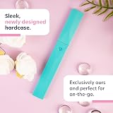 Bona Fide Beauty Czech Glass Nail File Crystal Green Violet Hardcase EU view 4