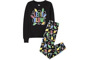 The Children's Place Baby-Girls Family Matching, Christmas Pajama Sets, FleeceBaby and Toddler Sleepers