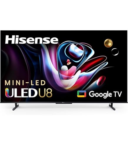 だぶる◎◎ばれる Hisense 55V型 Mini LED U8N Amazon.com: Hisense 55-Inch Class U8 Series Mini-LED ULED 4K UHD