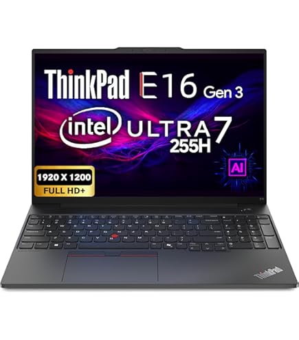 Amazon.com: Lenovo ThinkPad E16 Gen 3, 16