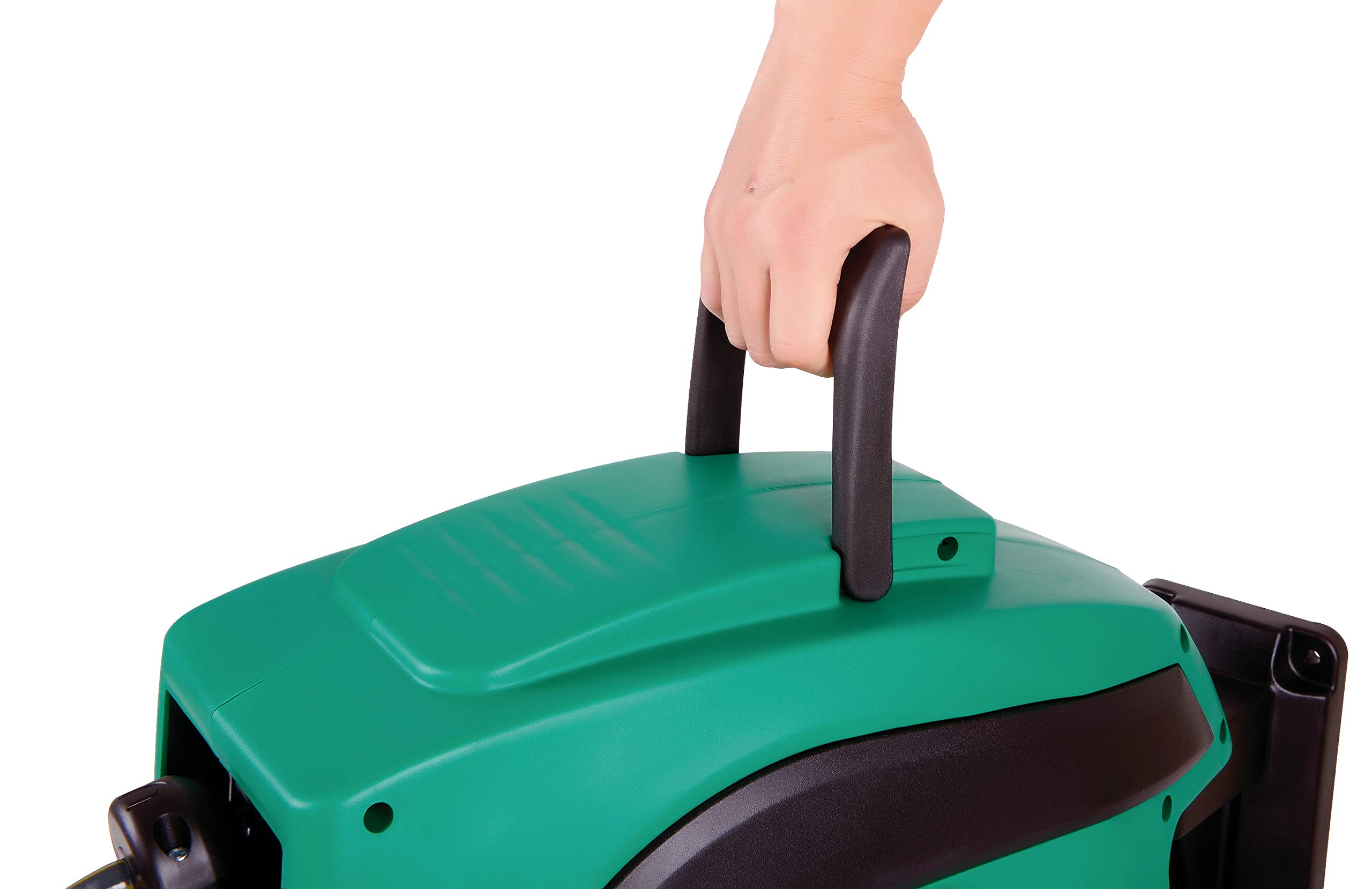 1 2 retractable water hose reel