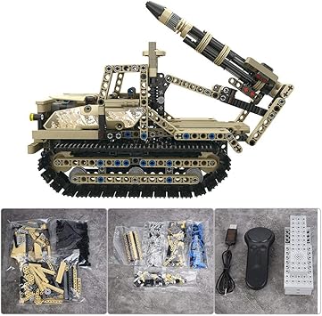 Bloques de construcción RC, Coche de Control Remoto DIY ...