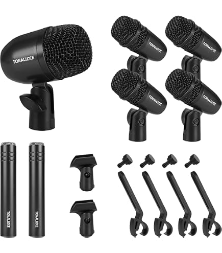 Amazon.com: CAD Audio Stage 4 4-Piece Drum Pack Bundled with XLR