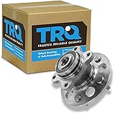 TRQ Rear Wheel Bearing & Hub Assembly with ABS Sensor Compatible with 2006-2012 Honda Civic