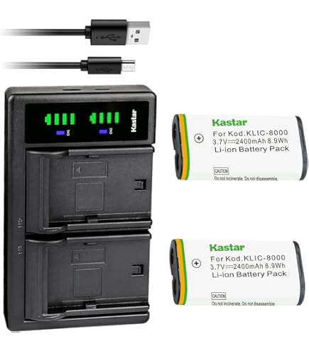 Amazon.com: Replacement for FinePix Z90 Battery and Charger with