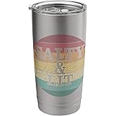 Salty & Lit - Matthew 5:13 Funny Vintage Christian Gift Stainless Steel Insulated Tumbler